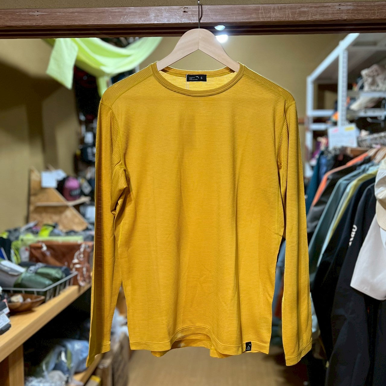 ALL ELEVATION L/S SHIRTS M's(メリノウール×ポリエステル/長袖)【STATIC】