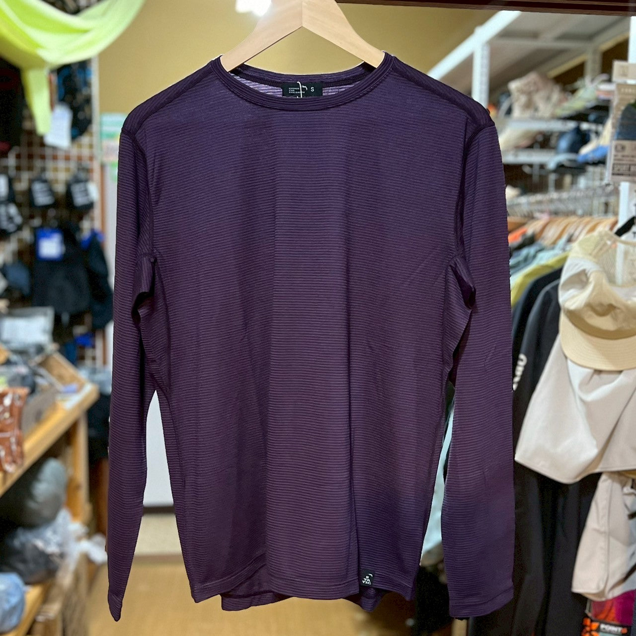 ALL ELEVATION L/S SHIRTS M's(メリノウール×ポリエステル/長袖)【STATIC】