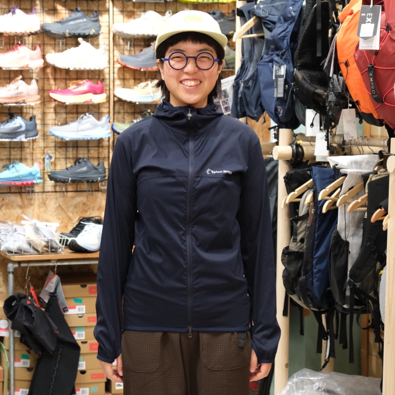 WS Wind River Hoody(蒸れにくいウインドシェル/ストレッチ/撥水/軽量)【Teton Bros.】