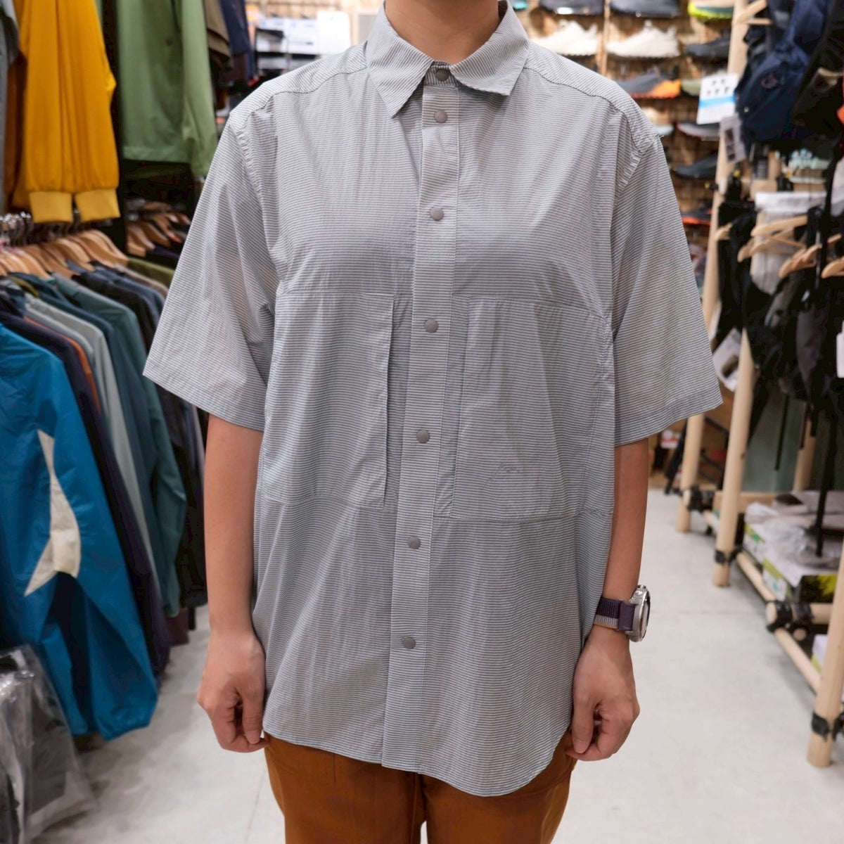CHK 2 Pocket Short Sleeve Shirt(速乾/撥水/汗じみが目立たない)【CAYL】