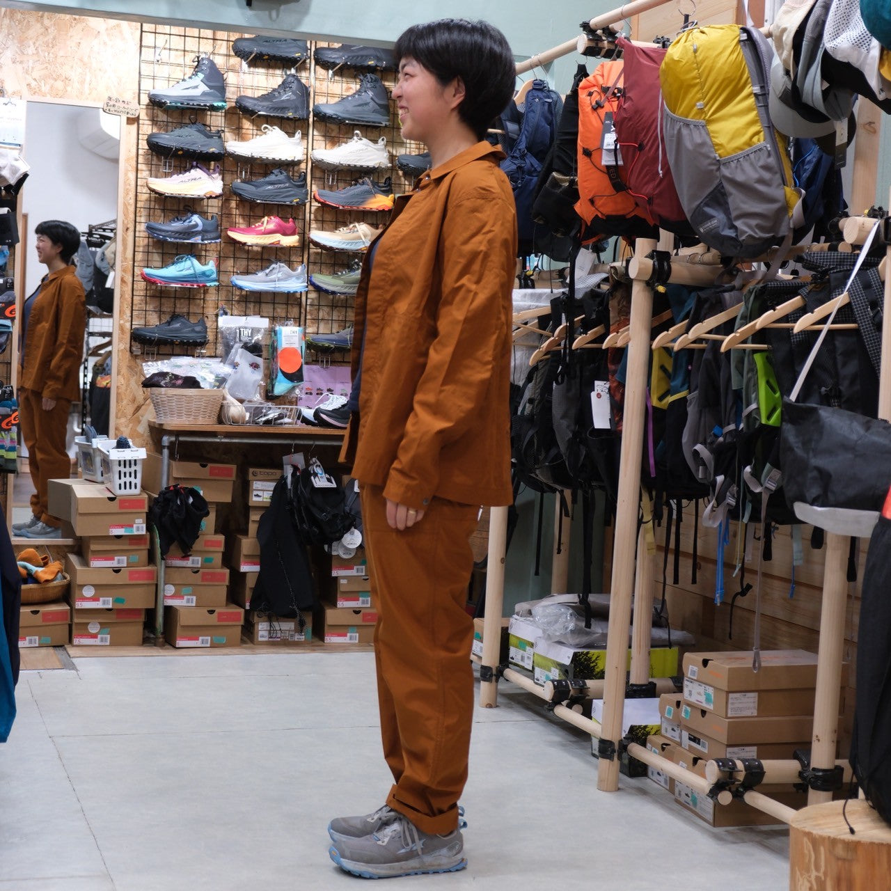 Ws Tree Chore Jacket(山でも街でもタフに使えるシャツジャケット)【HOUDINI】