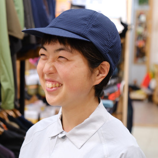 Whirl Cap(通気性◎/シアサッカー調のキャップ)【halo commodity】