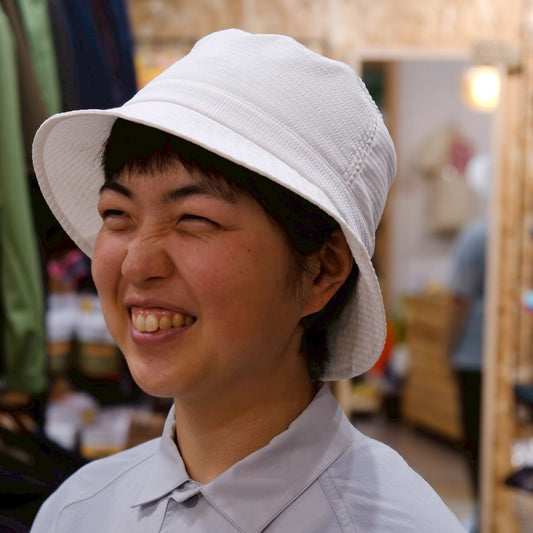 Whirl Hat(通気性◎/シアサッカー調のハット)【halo commodity】