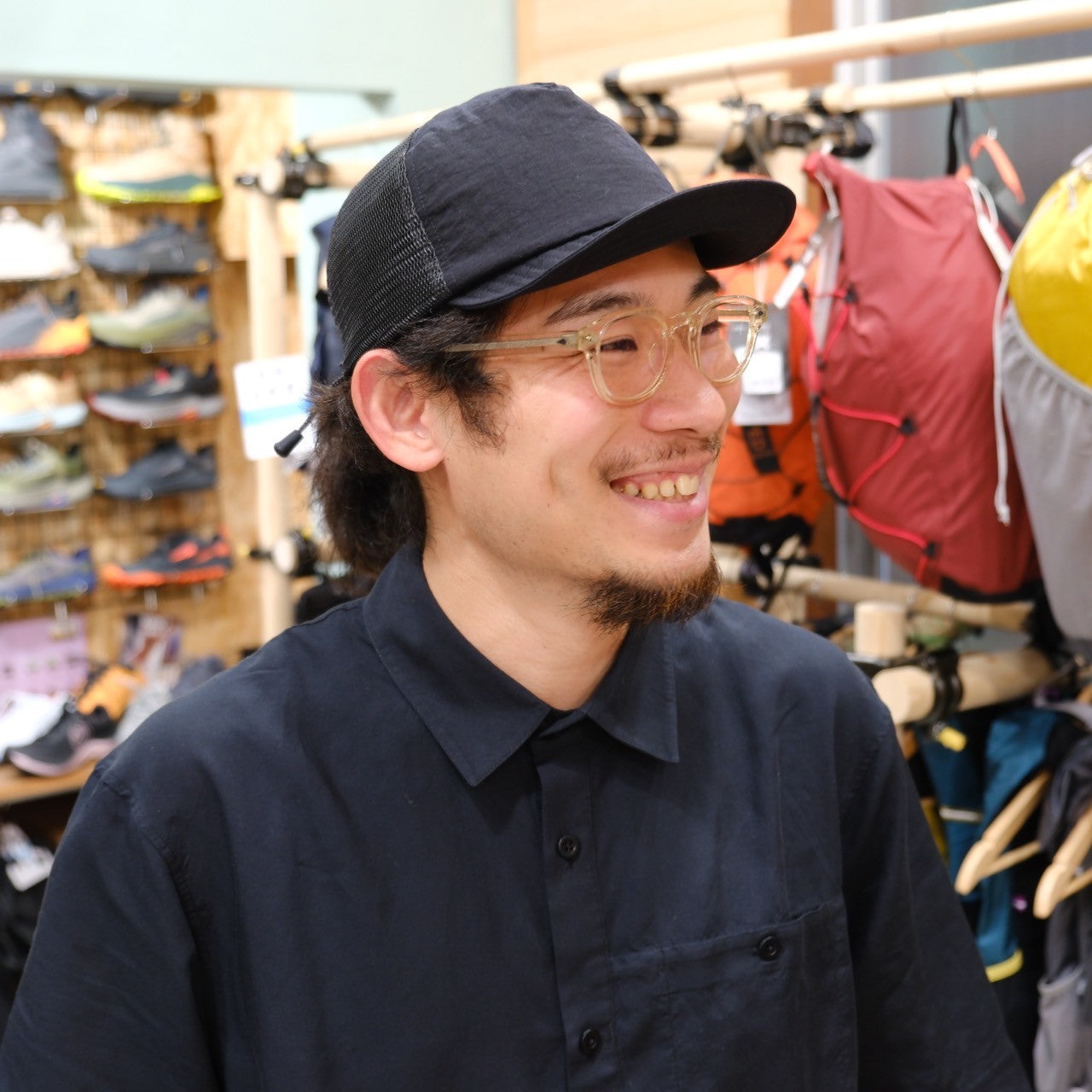 Ridge Tail Cap(メッシュ切り替えのキャップ)【halo commodity】