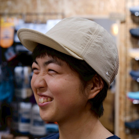 Ridge Tail Cap(メッシュ切り替えのキャップ)【halo commodity】