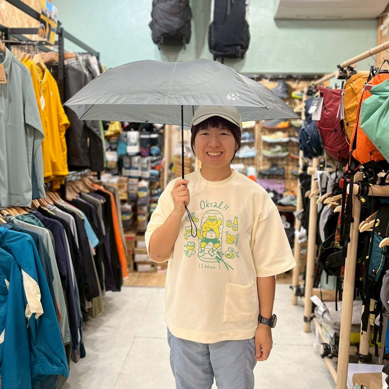 TLDM Folding Umbrella (約70g超軽量折りたたみ傘)【GOSSAMMER GEAR】