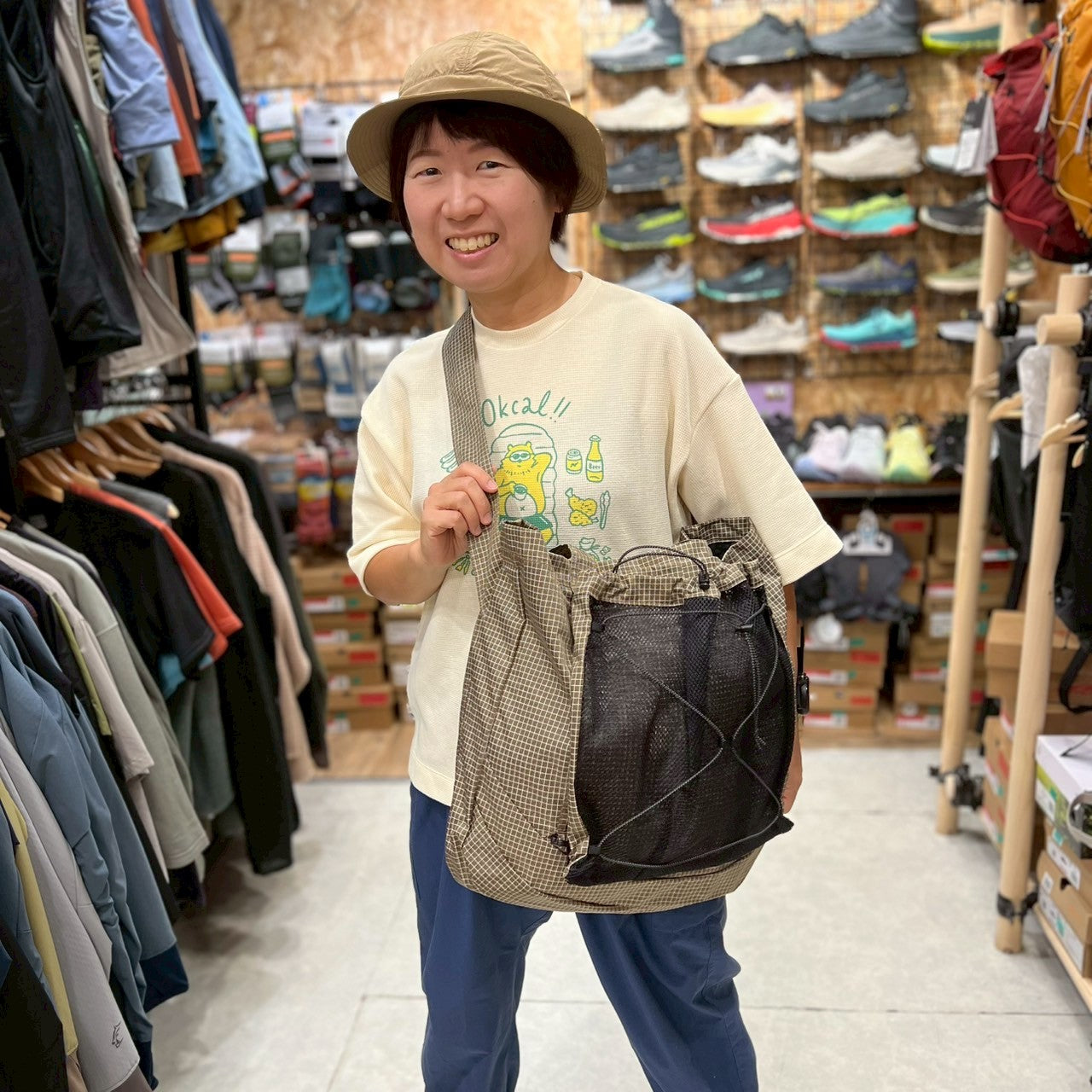 Trail Tote Grid(旅行や遠征バッグにもおすすめ/トートバッグ)【CAYL】