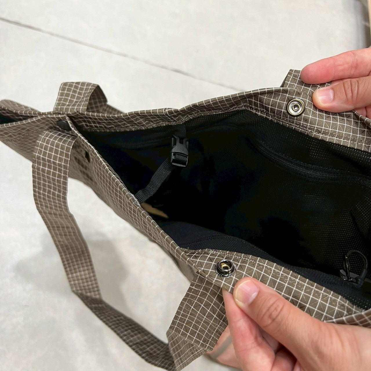 Trail Tote Grid(旅行や遠征バッグにもおすすめ/トートバッグ)【CAYL】
