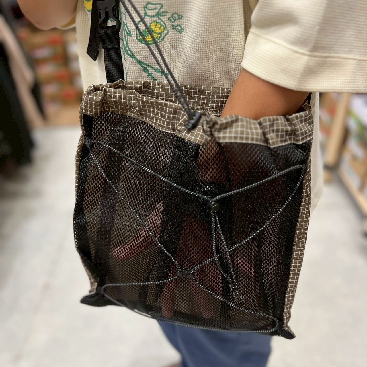 Trail Tote Grid(旅行や遠征バッグにもおすすめ/トートバッグ)【CAYL】