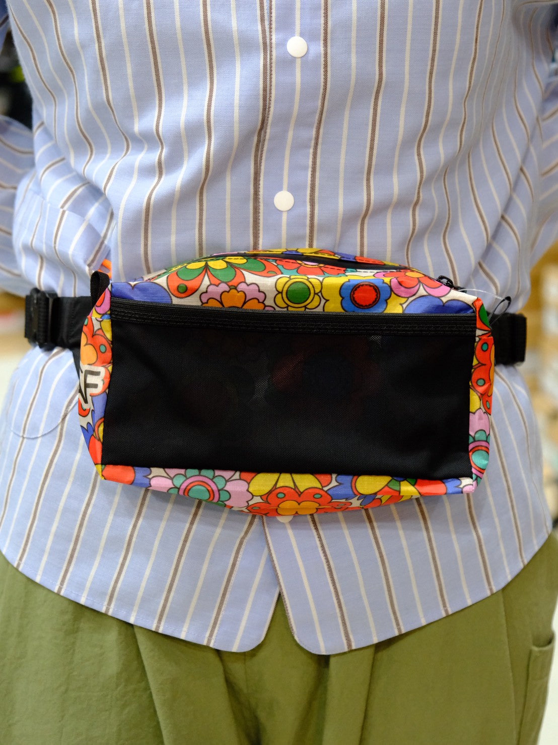PRINTED DYNEEMA FEATHER WEIGHT FANNYPACK(ウエストベルトにもなる完全防水ポーチ)【LiteAF】