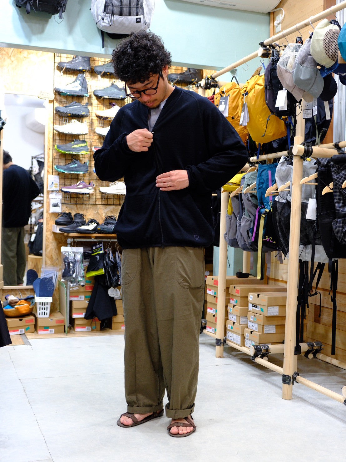 SV Wool Add Jacket(メリノウール100%のジャケット)【subtle voice】