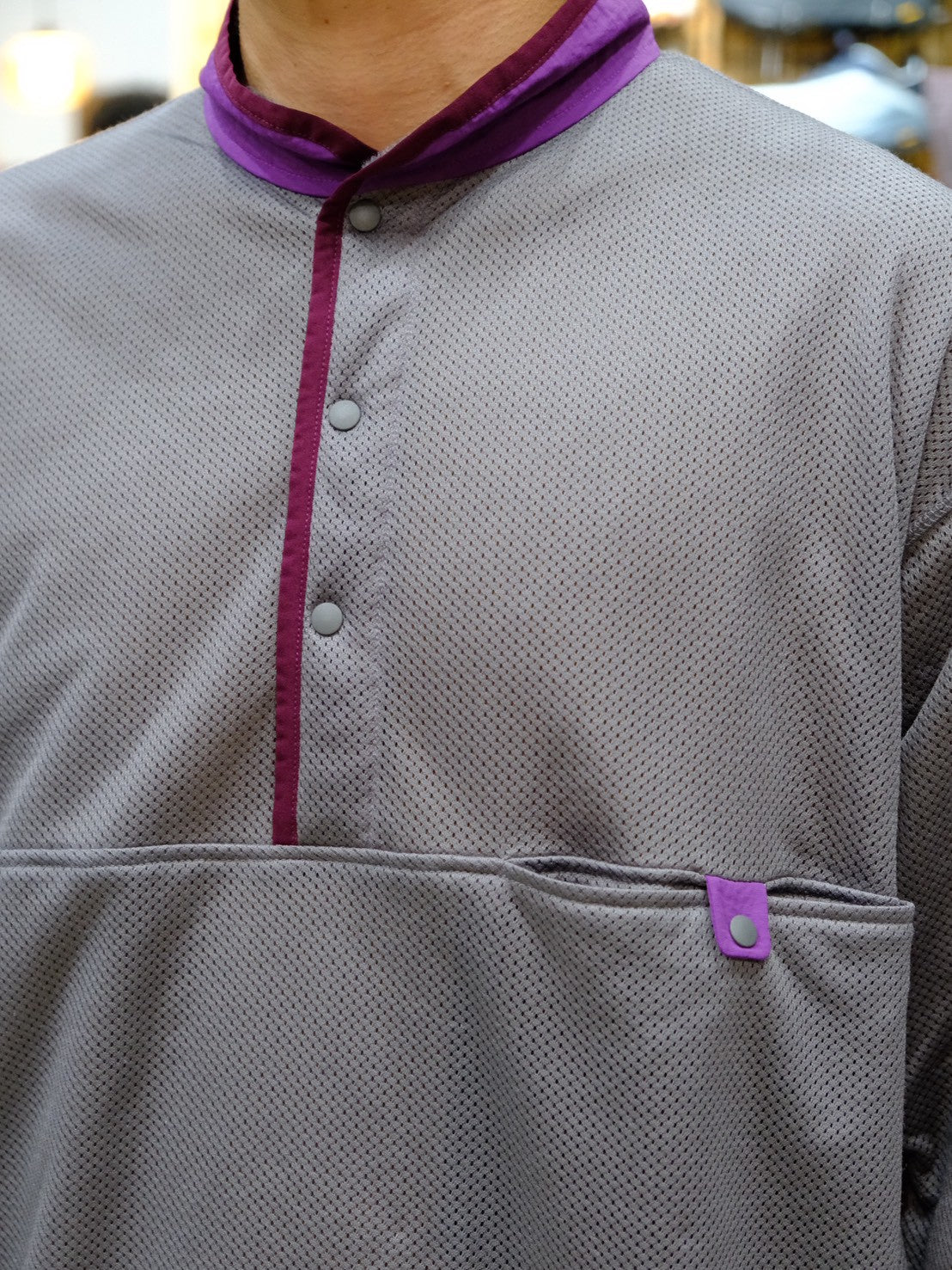 OCTA MIDLAYER PO MCS-6(首元まで暖かいオクタのプルオーバー)【迷迭香】