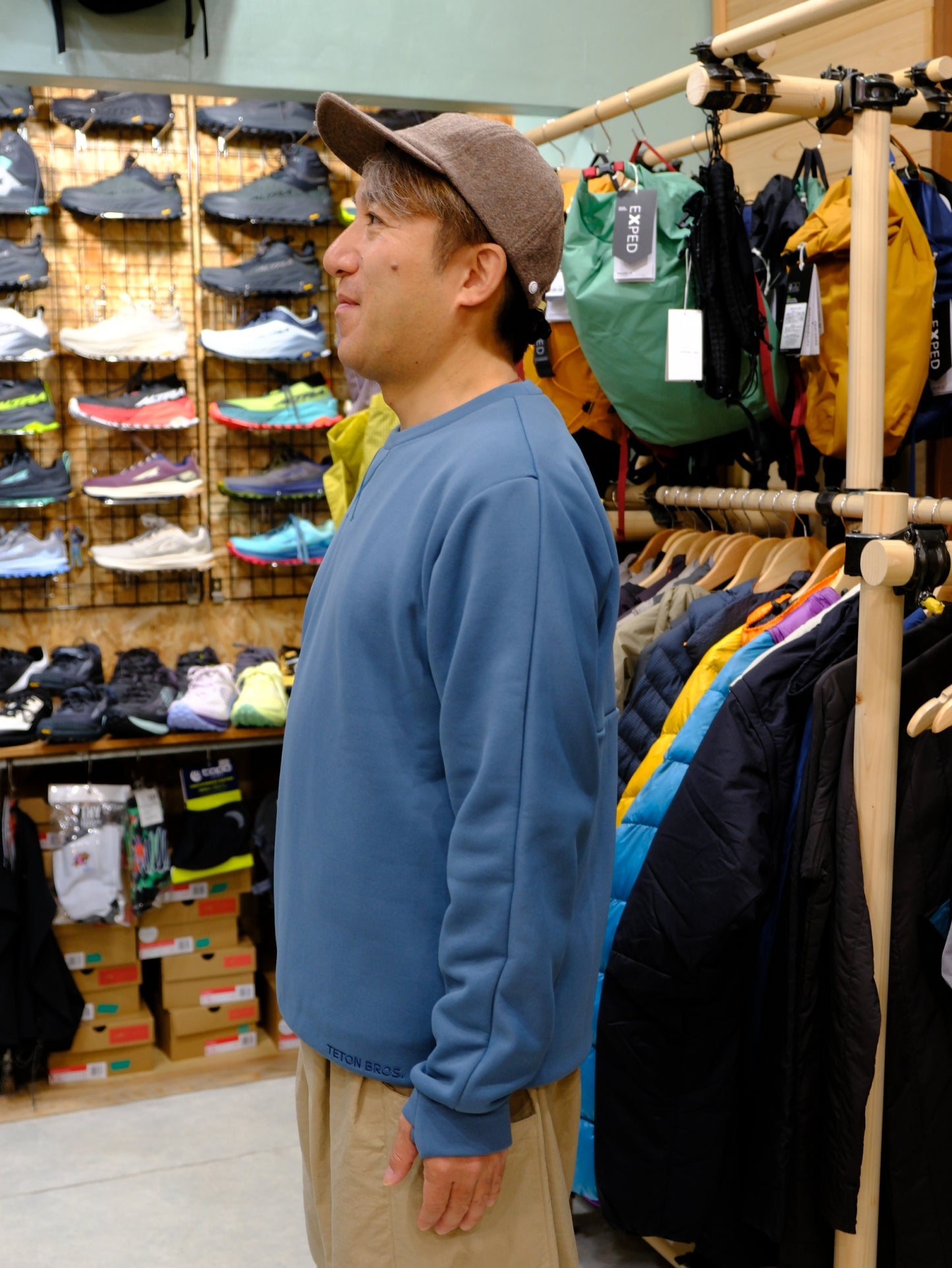 OCTA Fleece Crew(25FW)(軽くて暖かいオクタフリースのプルオーバー)【Teton Bros.】