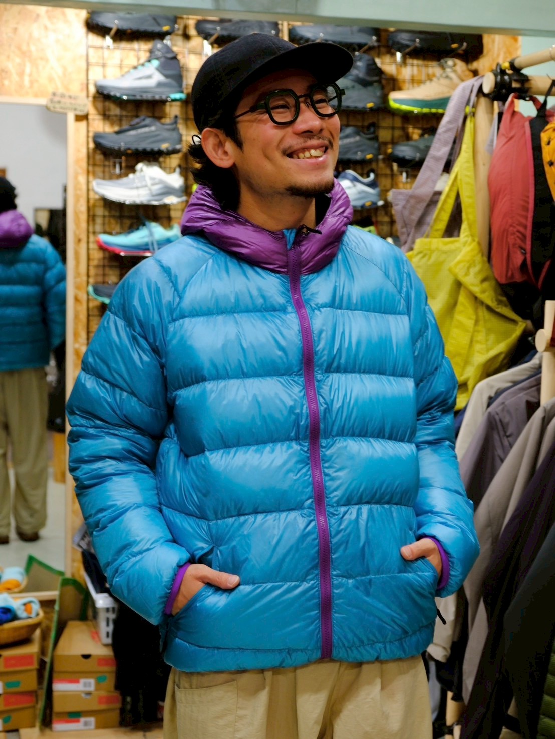 NOT BAD DOWN HOODIE【Trail Bum】