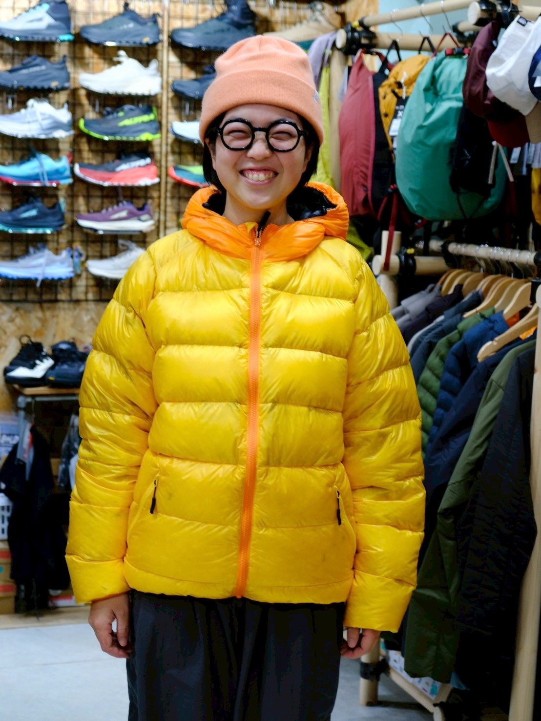 NOT BAD DOWN HOODIE【Trail Bum】