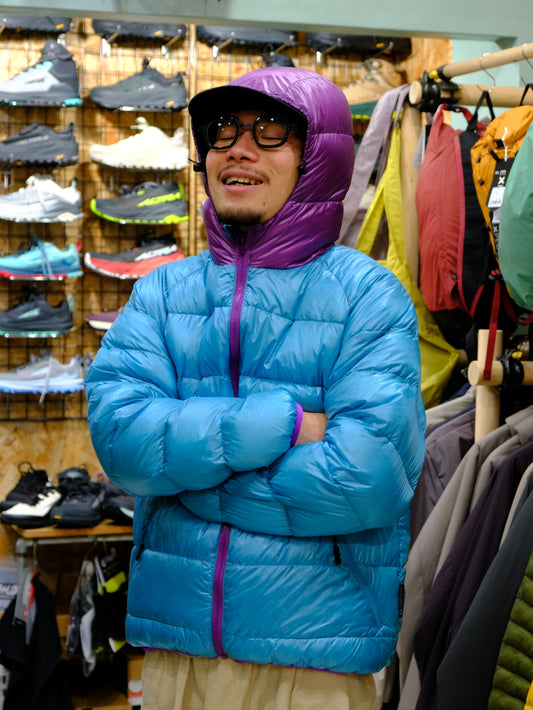 NOT BAD DOWN HOODIE【Trail Bum】