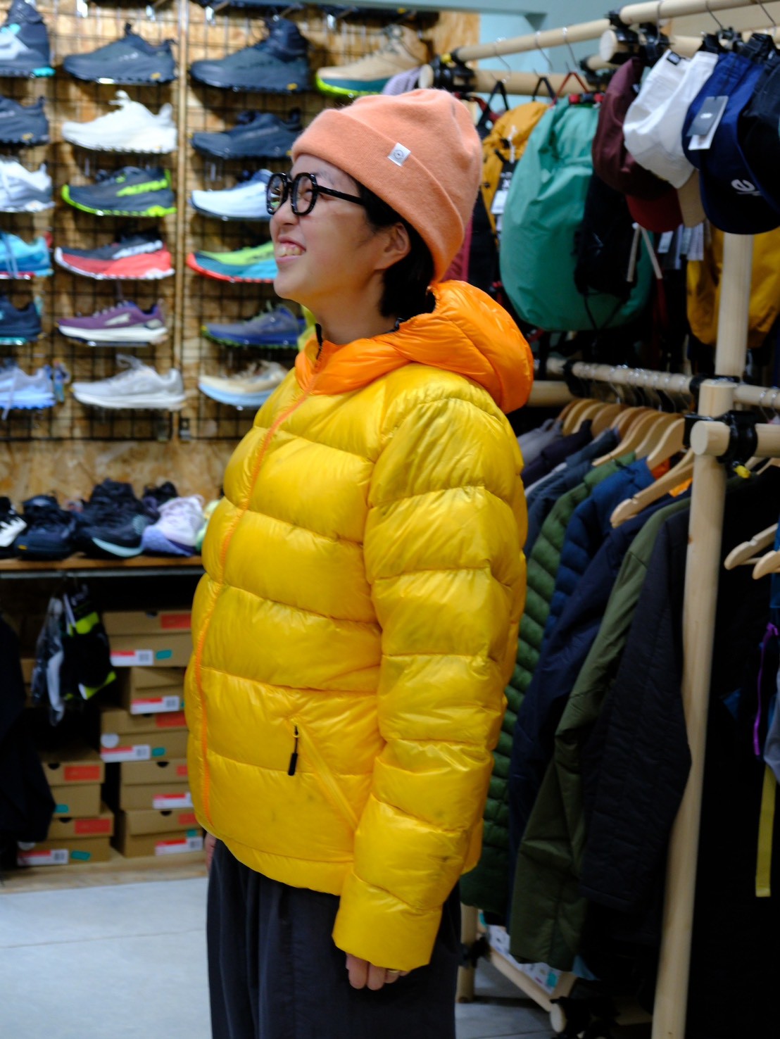 NOT BAD DOWN HOODIE【Trail Bum】