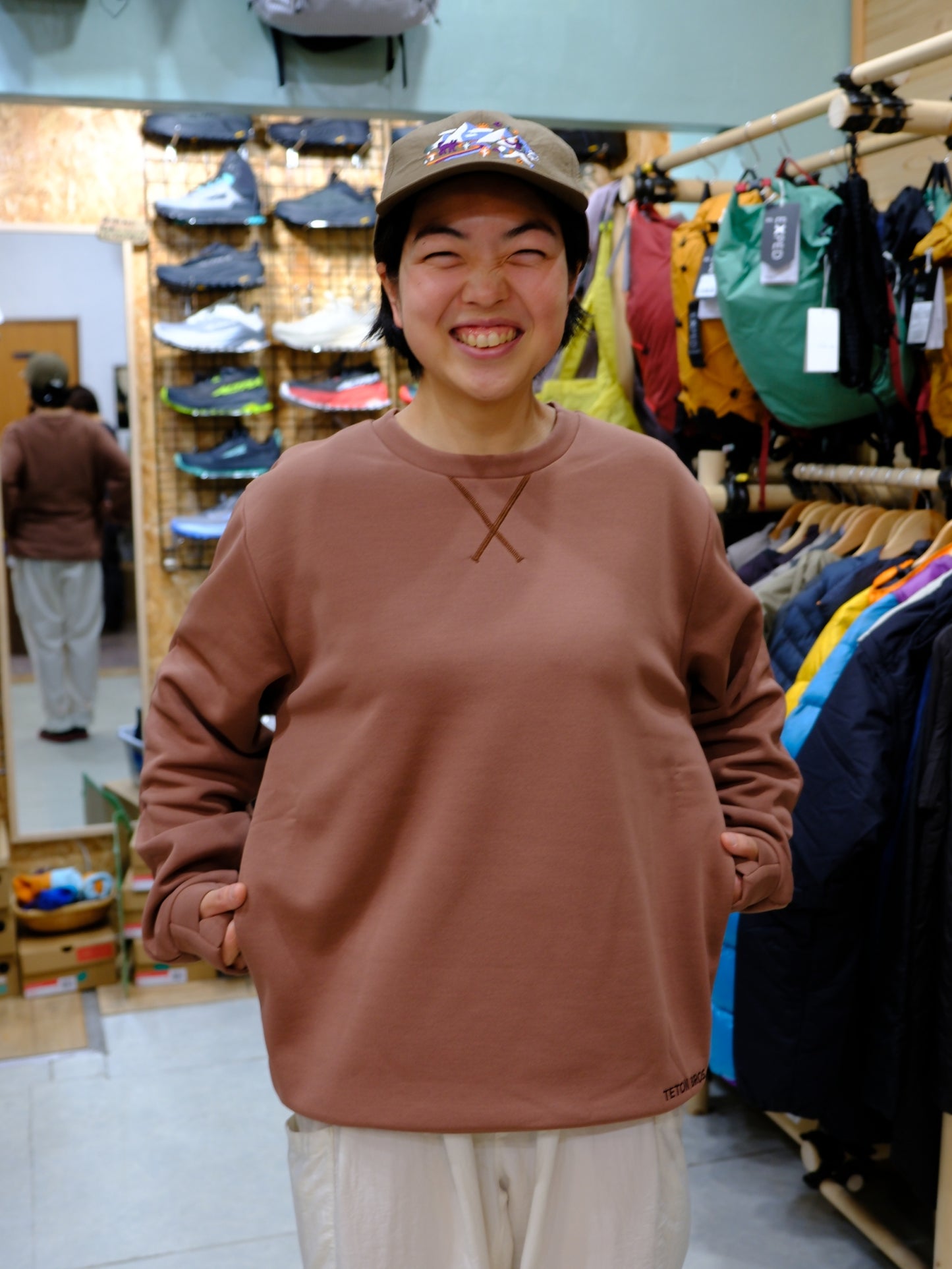 OCTA Fleece Crew(25FW)(軽くて暖かいオクタフリースのプルオーバー)【Teton Bros.】
