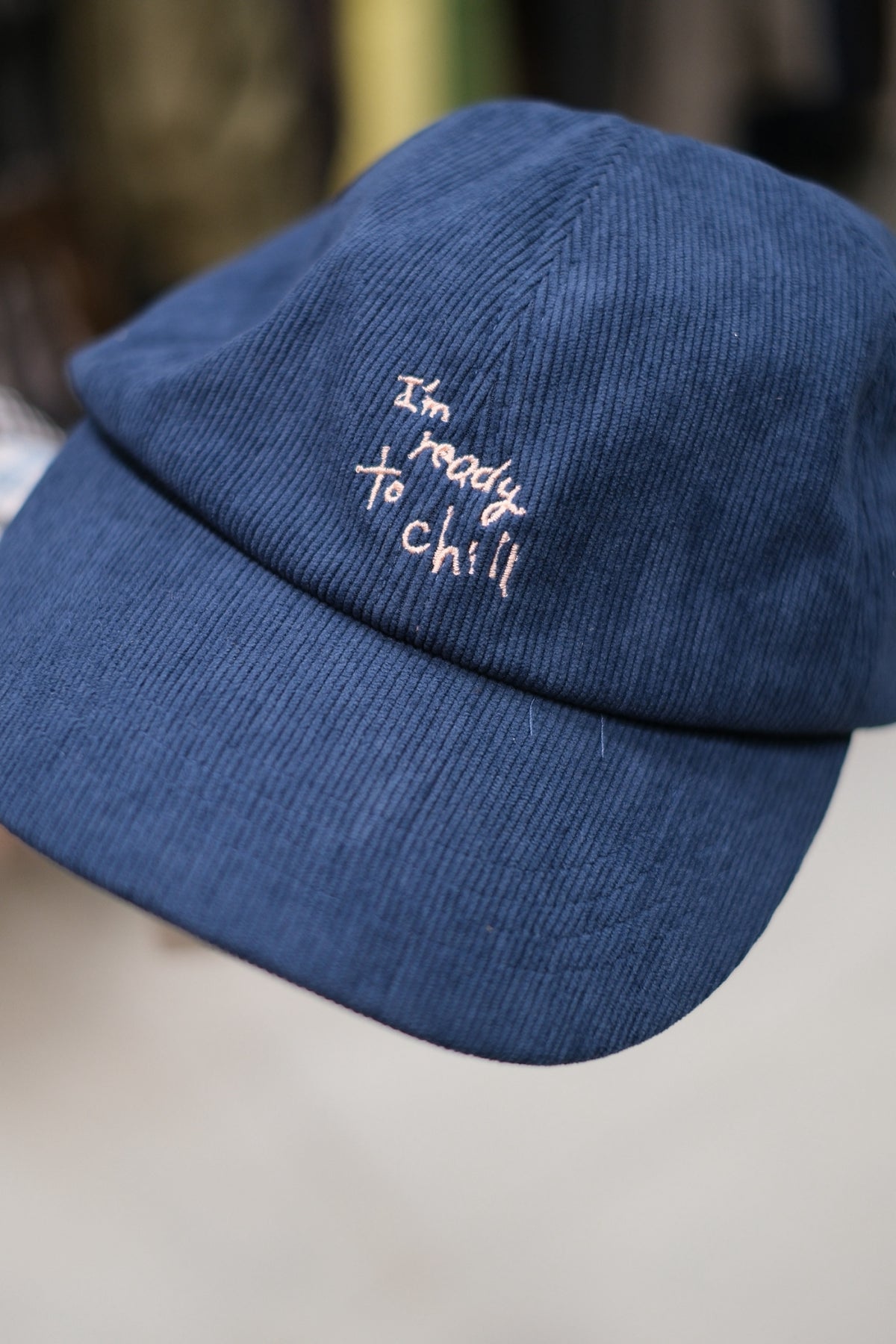 Ready To Cap h263-290(コーデュロイ素材のキャップ)【halo commodity】