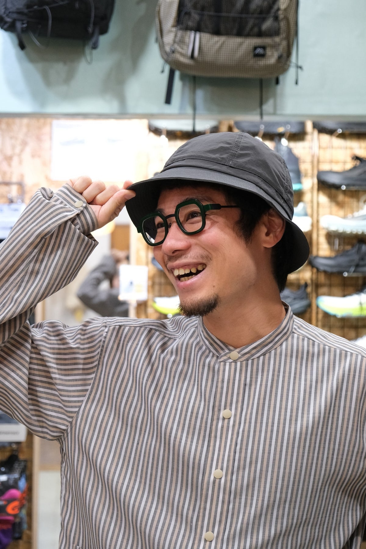 Salt Slit Hat h263-491(ベンチレーション付きハット)【halo commodity】