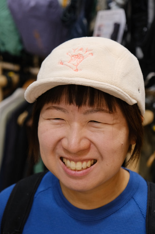 YAY Cap(フリース/刺繍/ツバの角度を変えられる) 【halo commodity】
