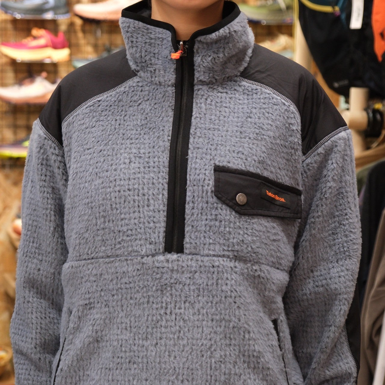 Wool Highloft Reversible Anorak Mens(リバーシブル・ウールハイロフト)【Teton Bros.】