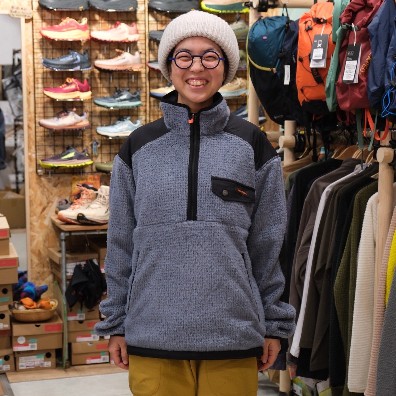 Wool Highloft Reversible Anorak Mens(リバーシブル・ウールハイロフト)【Teton Bros.】