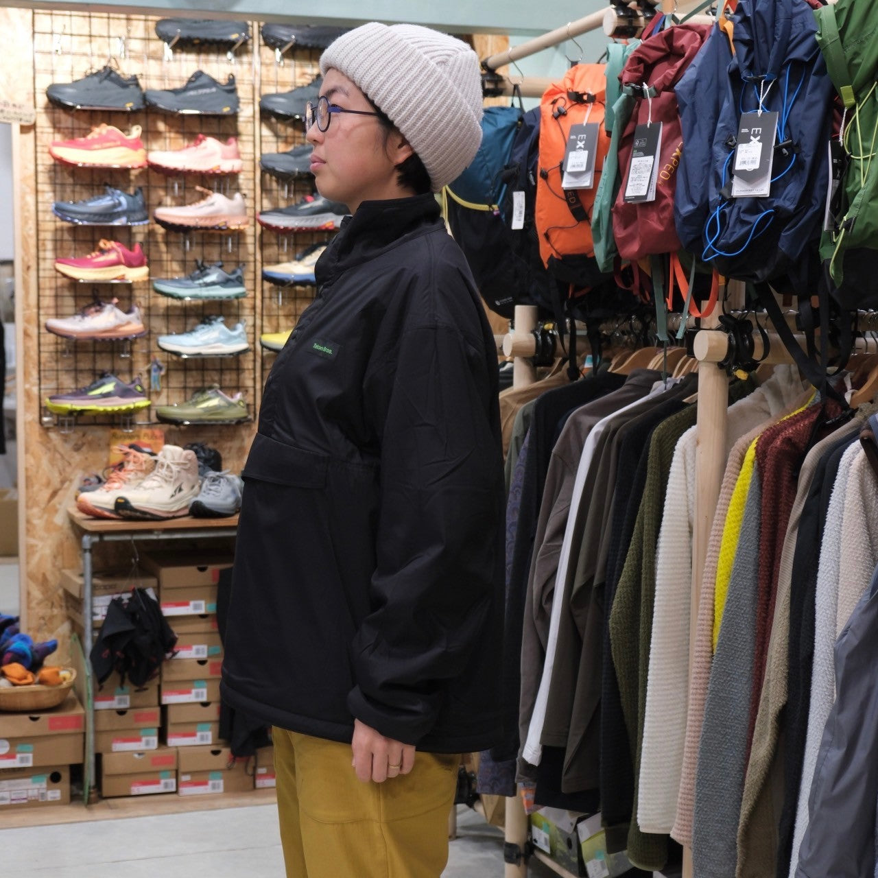 Wool Highloft Reversible Anorak Mens(リバーシブル・ウールハイロフト)【Teton Bros.】