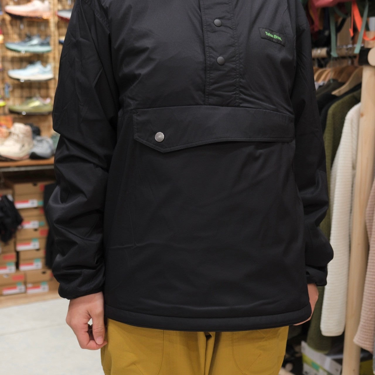 Wool Highloft Reversible Anorak Mens(リバーシブル・ウールハイロフト)【Teton Bros.】
