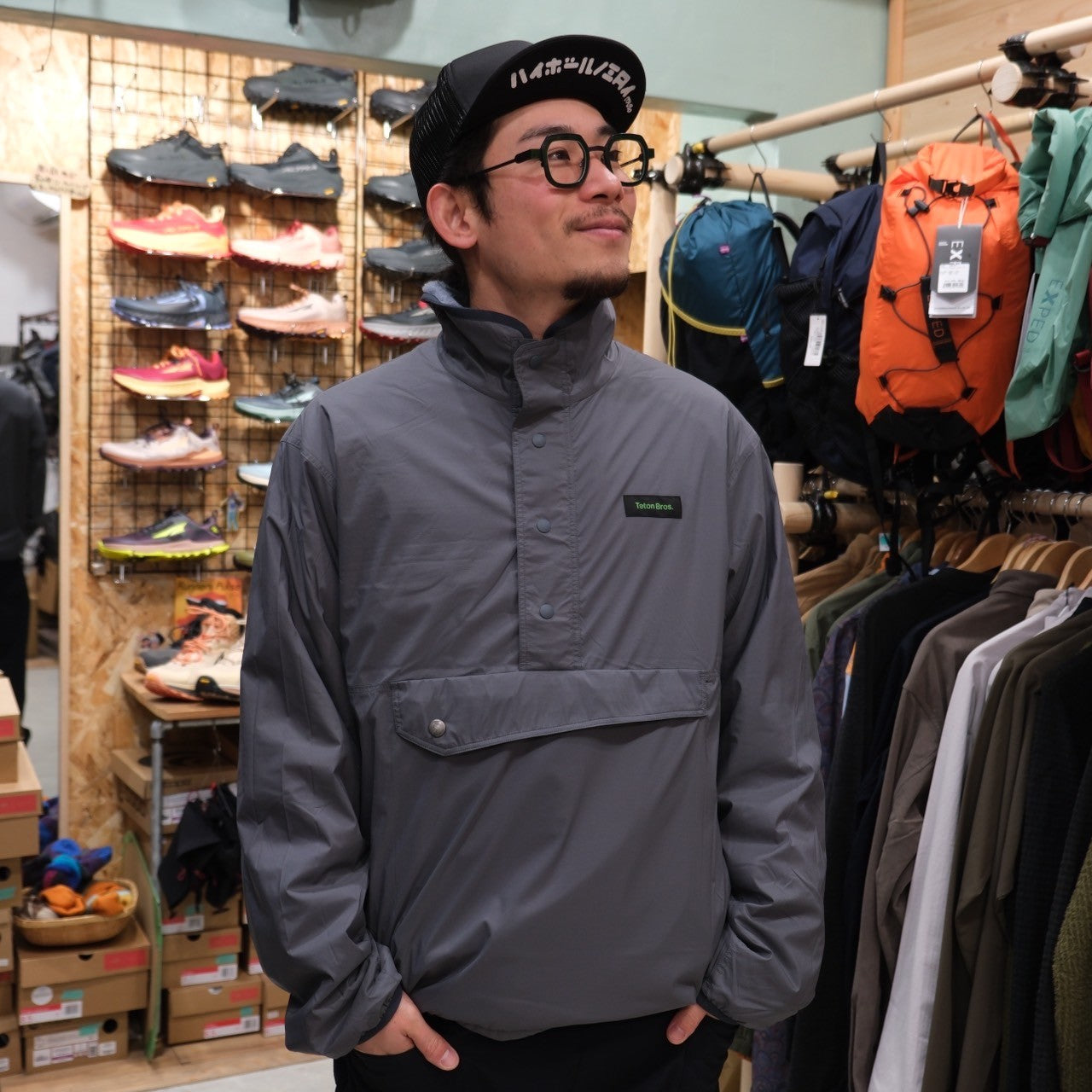Wool Highloft Reversible Anorak Mens(リバーシブル・ウールハイロフト)【Teton Bros.】