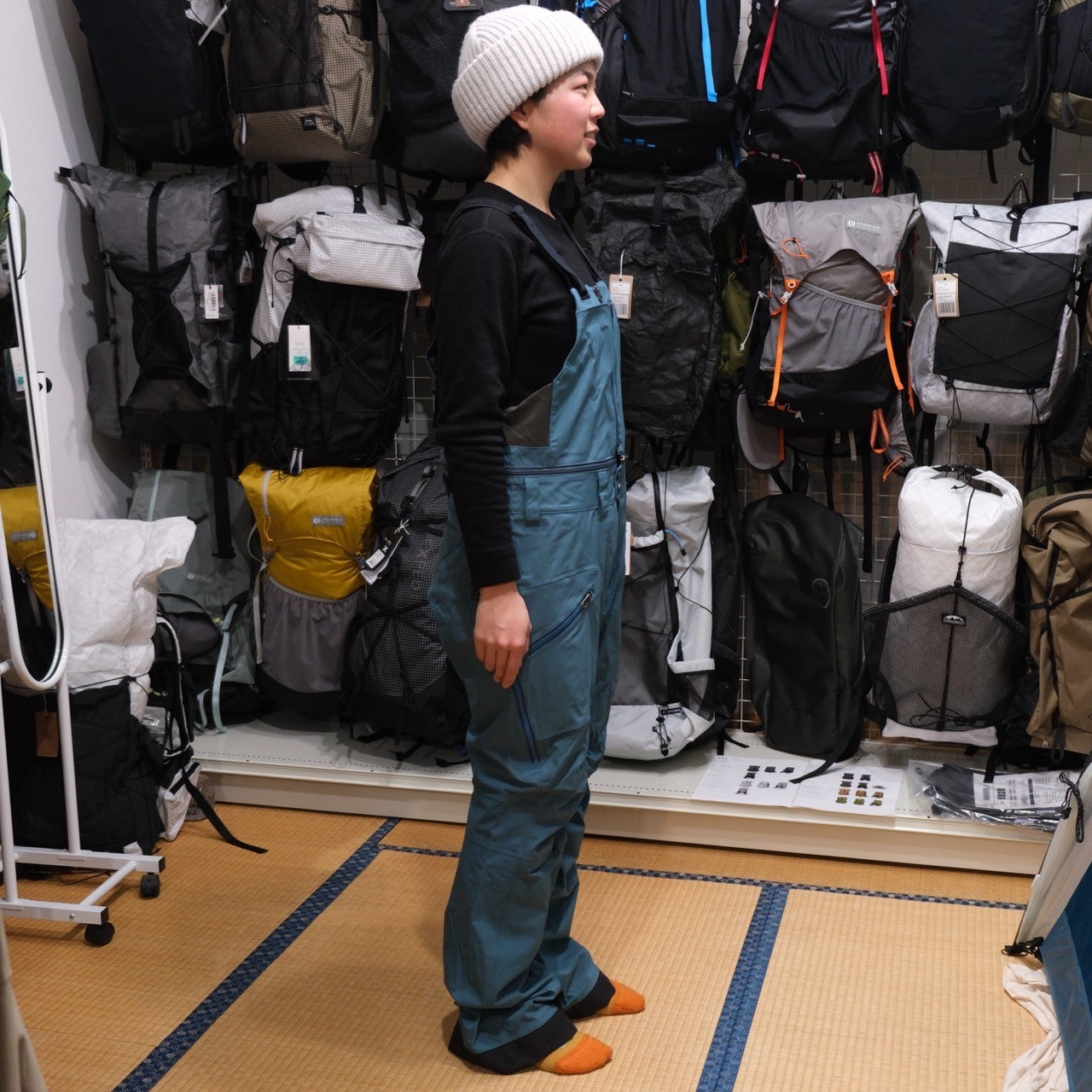 WS TB Pant(ハードシェルパンツ/取り外し可能なビブタイプ)【Teton Bros.】 ★旧製品の為、30%OFF