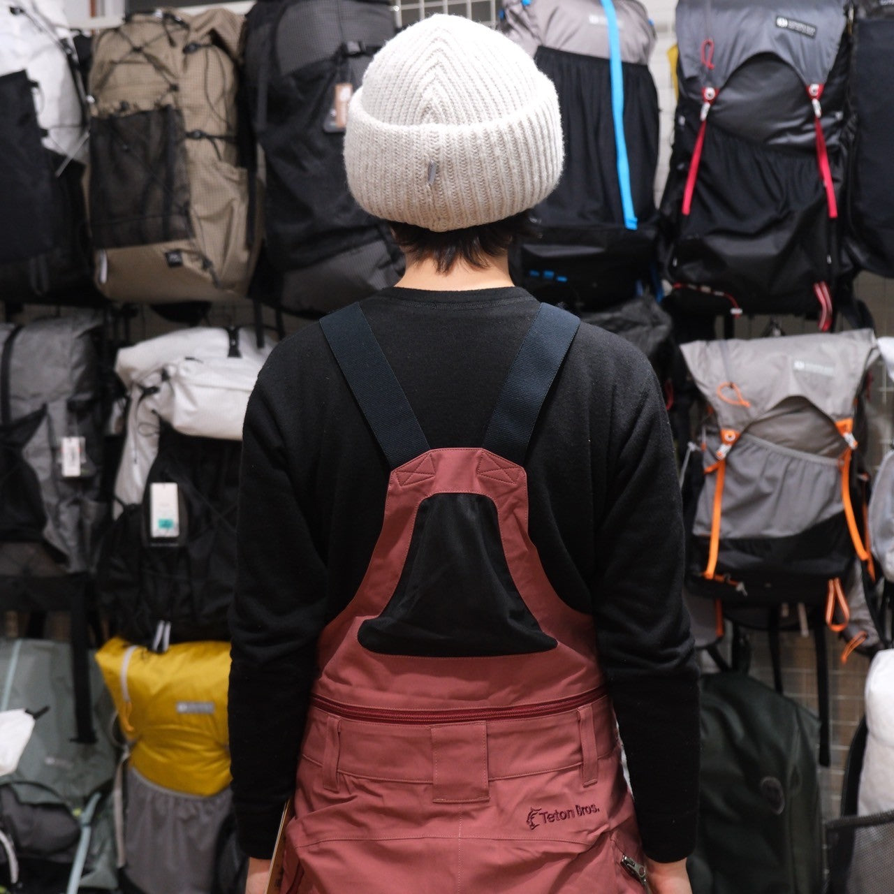 WS TB Pant(ハードシェルパンツ/取り外し可能なビブタイプ)【Teton Bros.】 ★旧製品の為、30%OFF