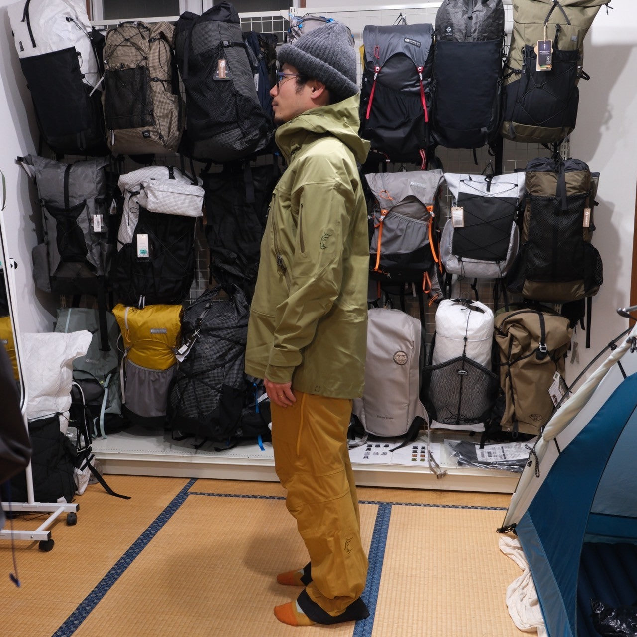 TB Pant Men's(ハードシェルパンツ/取り外し可能なビブタイプ)【Teton Bros.】 ★旧製品の為、30%OFF