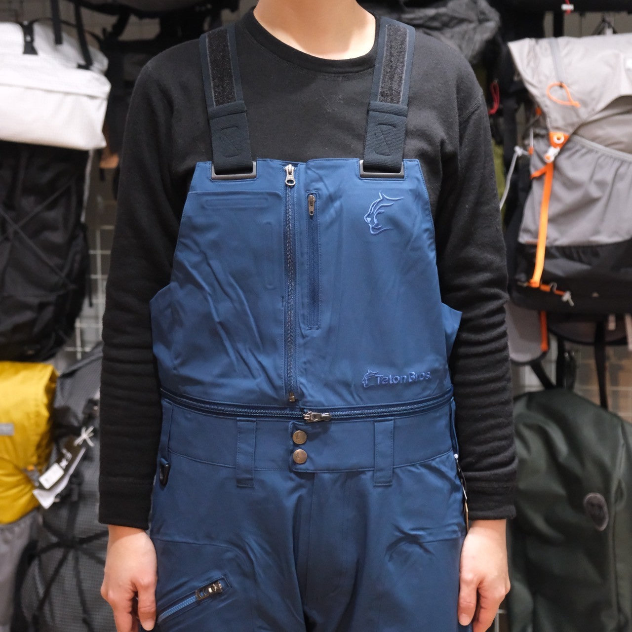 WS TB Pant(ハードシェルパンツ/取り外し可能なビブタイプ)【Teton Bros.】 ★旧製品の為、30%OFF