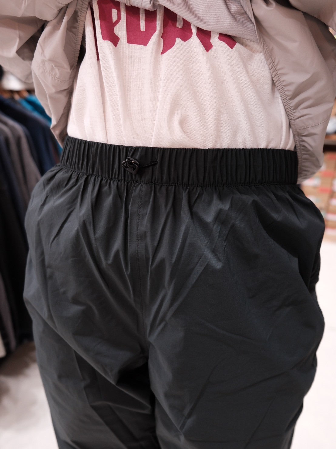 UP-SWING Rain Pants(ストレッチ◎/裾にジッパーあり/軽量レインパンツ)【milestone】