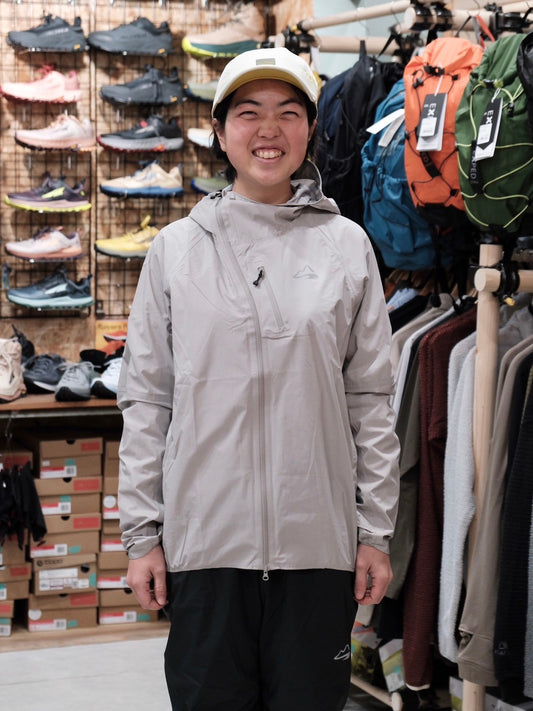 UP-SWING Rain Hoody(トレランザックの上から着れる軽量レインジャケット)【milestone】