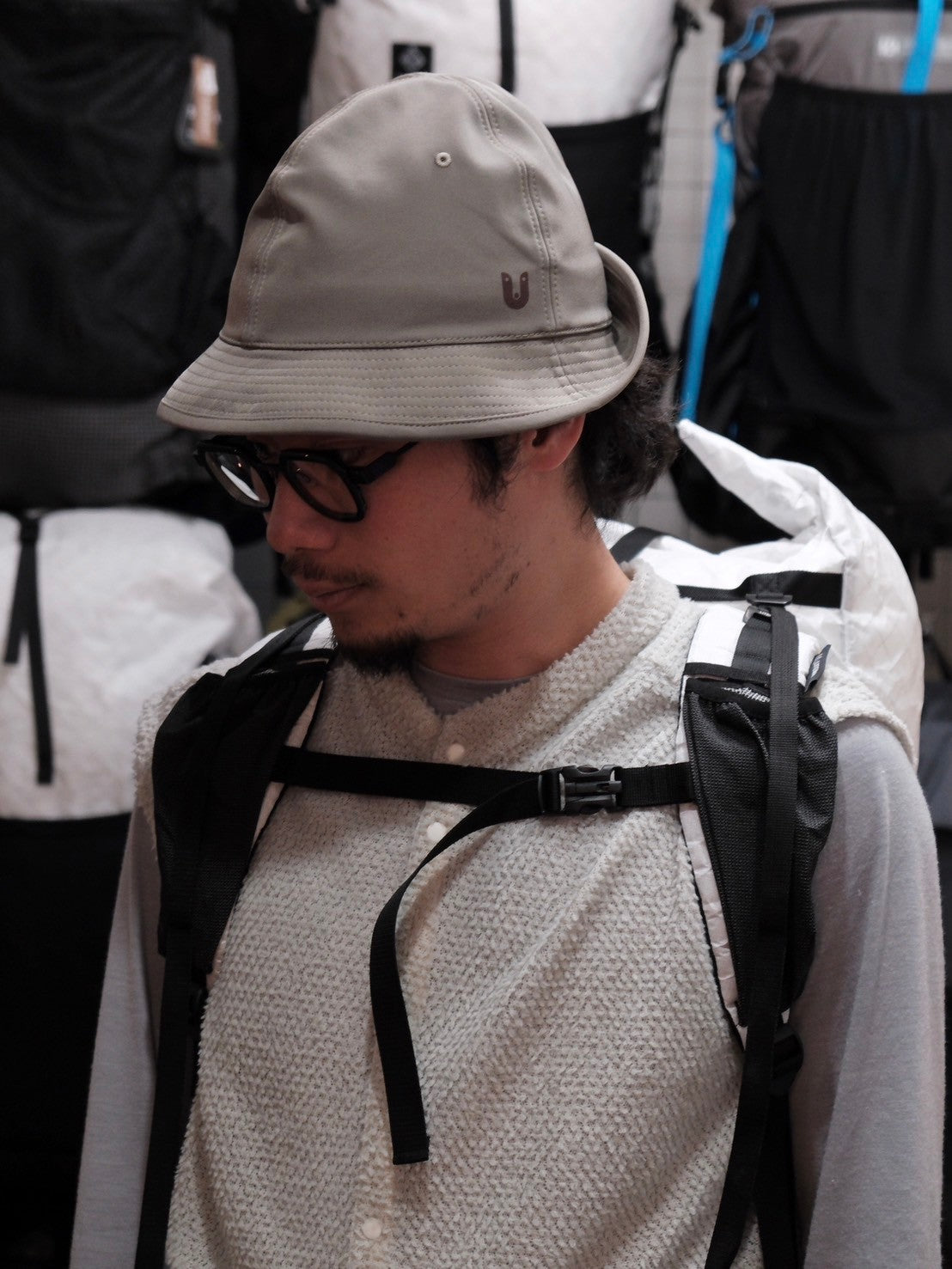 Sato Tyrolean Hat(チロリアンハットにもなる2WAYデザインの帽子)【TANNUKI】