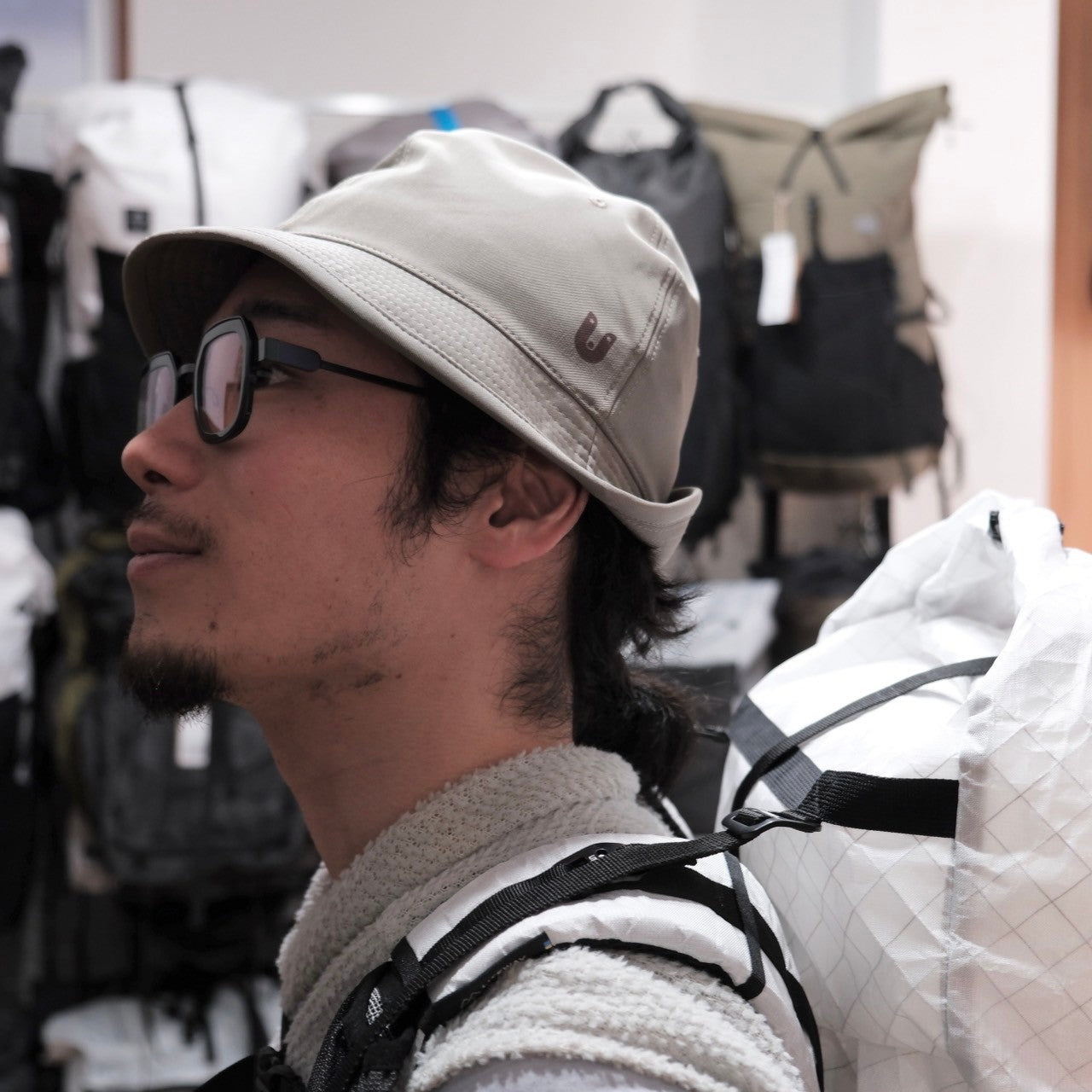 Sato Tyrolean Hat(チロリアンハットにもなる2WAYデザインの帽子)【TANNUKI】