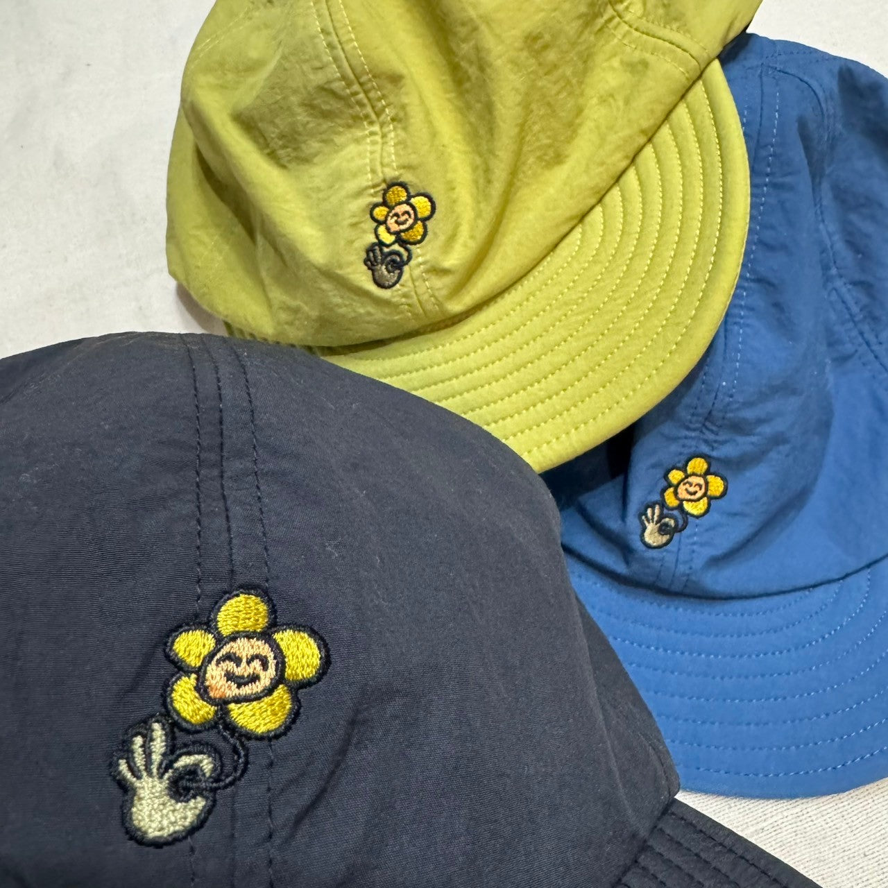 Sunny Cap(刺繍が可愛いキャップ)【halo commodity】