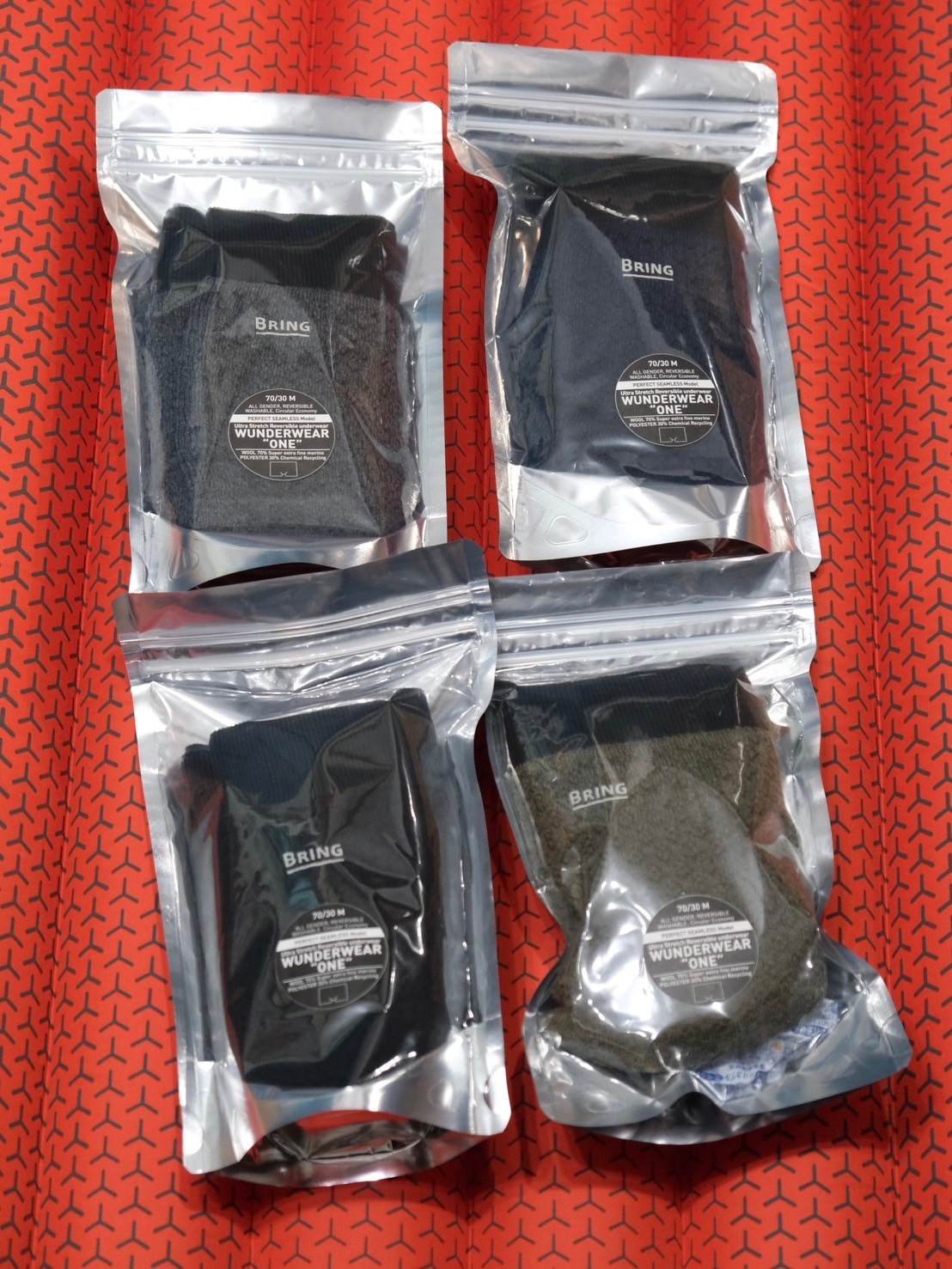 WUNDERWEAR ”ONE” 70/30(メリノウール70%/男女兼用)【BRING】