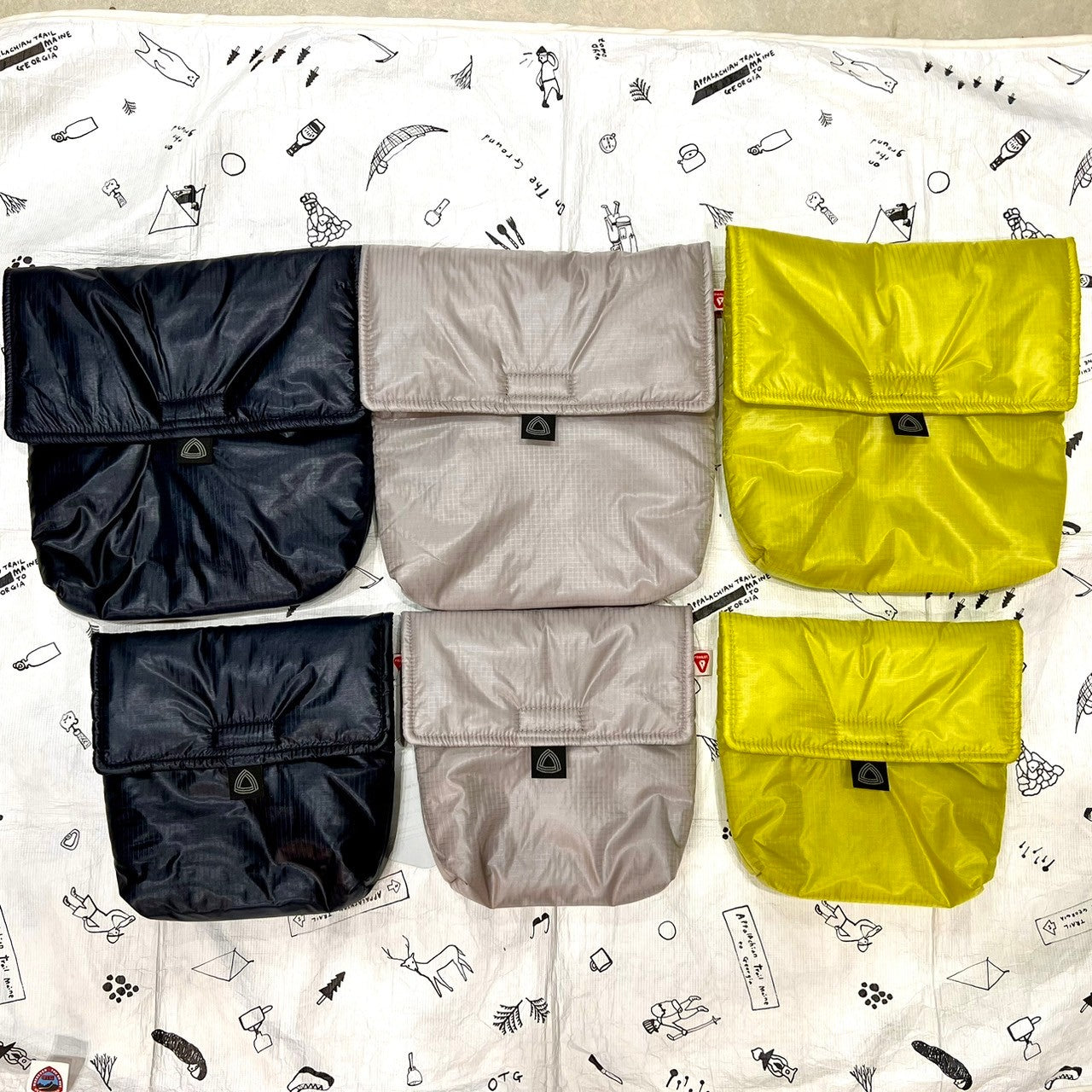 P.I.POUCH(Primaloftの保温保冷ポーチ)【Trail Bum】