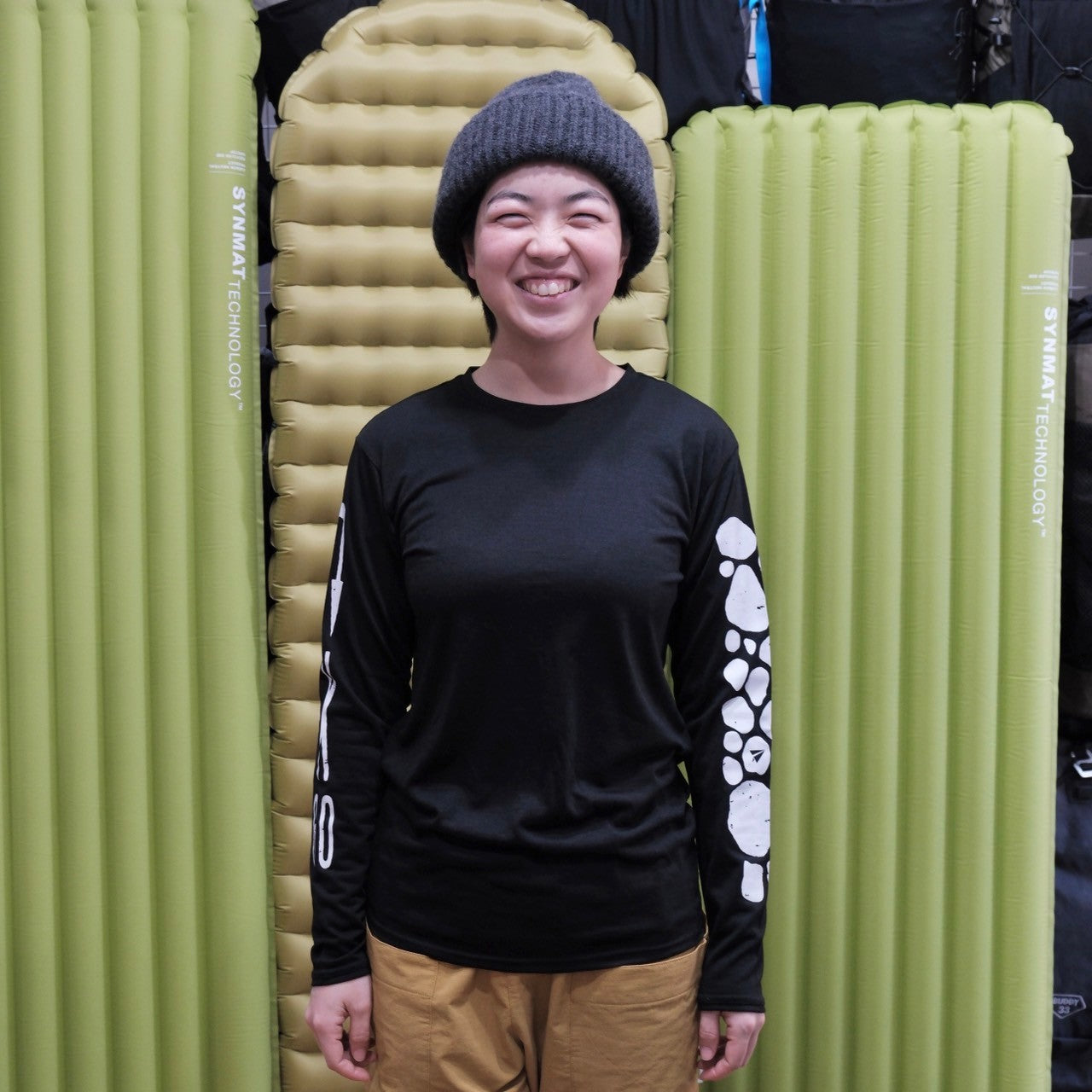 ★MERINO MULTI LONG SLEEVE T-SHIRT(メリノウール/防臭/速乾)【PAPERSKY】20%OFF