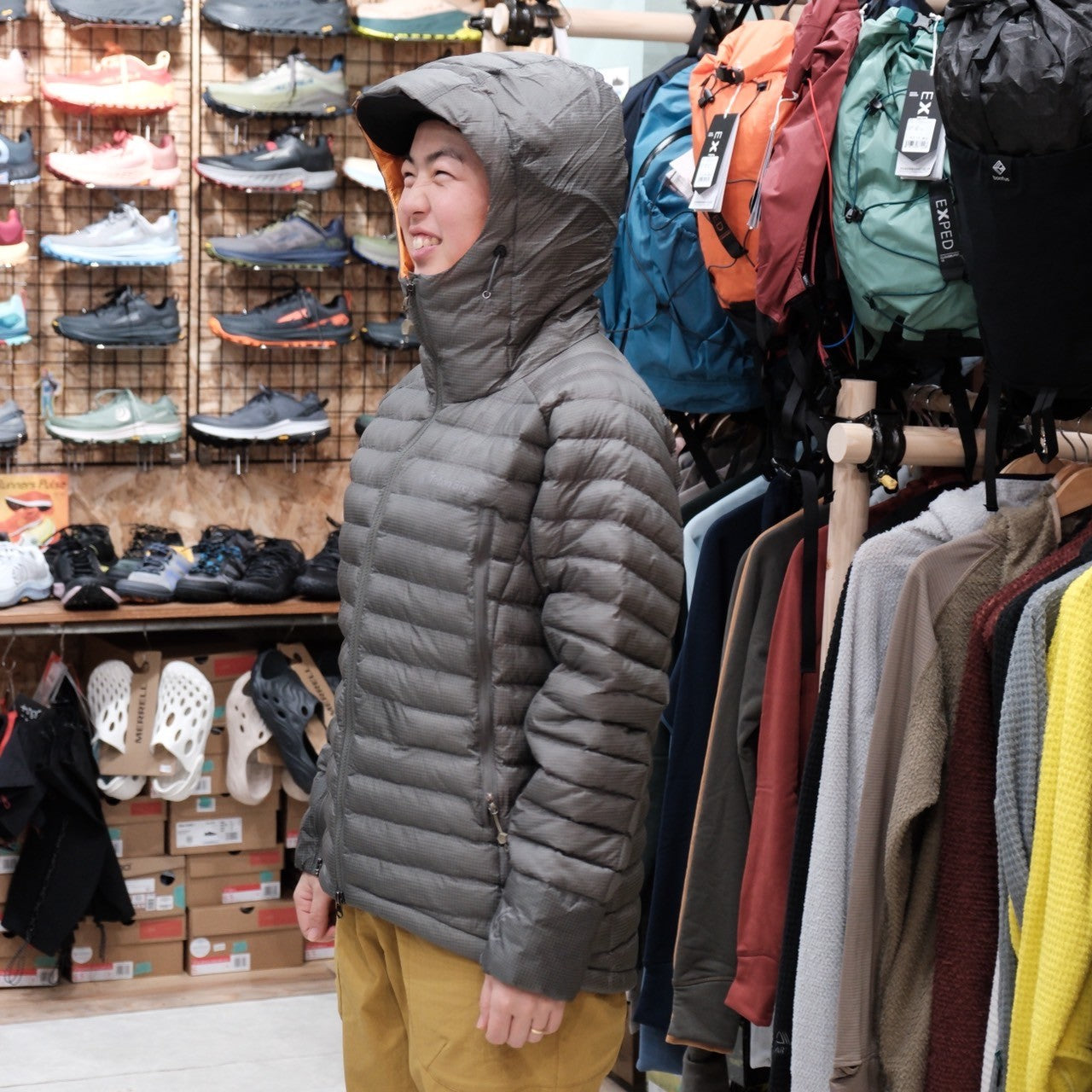 HPPE Over Hoody(Unisex)(シェルの上に着る防寒着)【Teton Bros.】