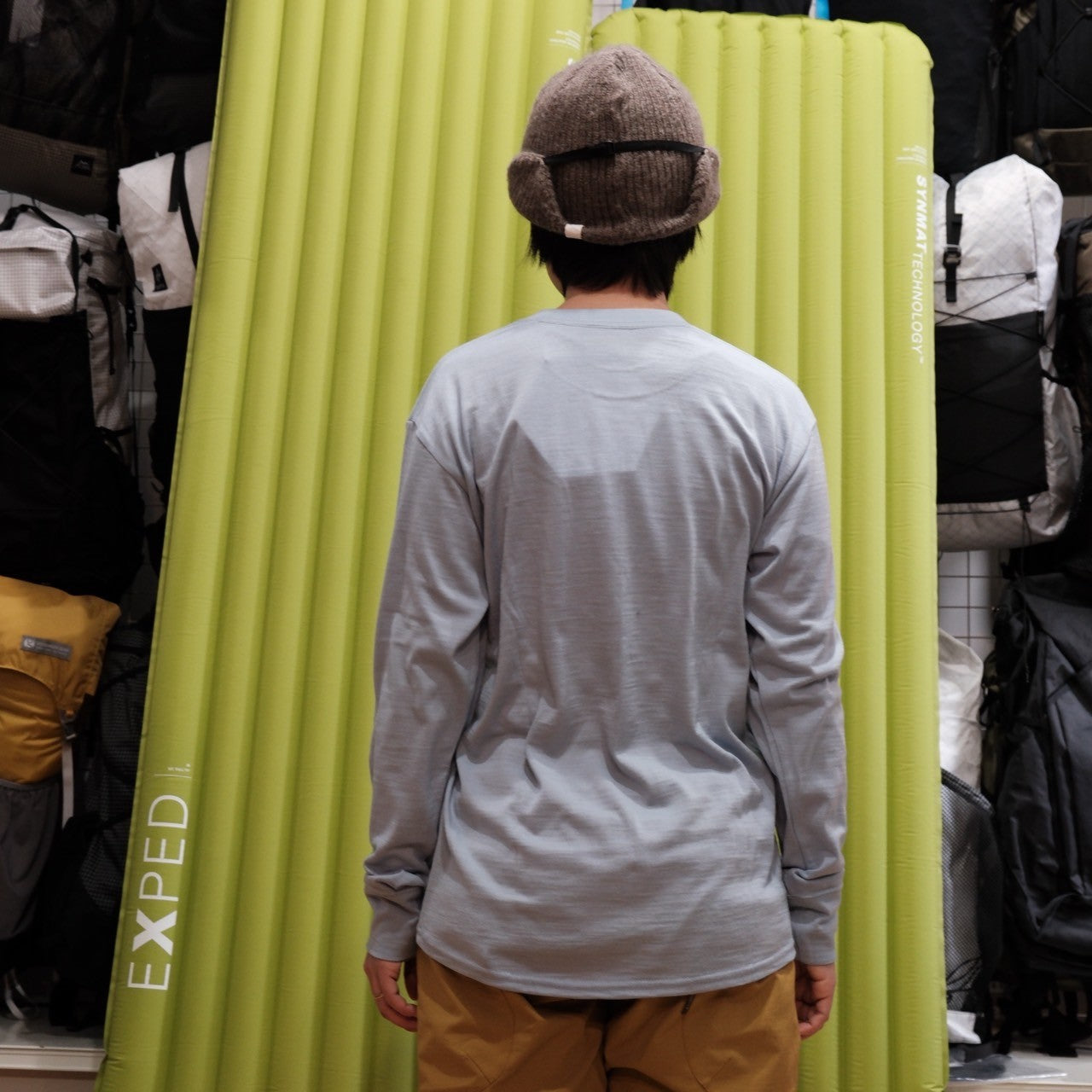 WUNDERWEAR Mid T-shirt Long sleeve 2.0(メリノウール70%・ポリエステル30%)【BRING】