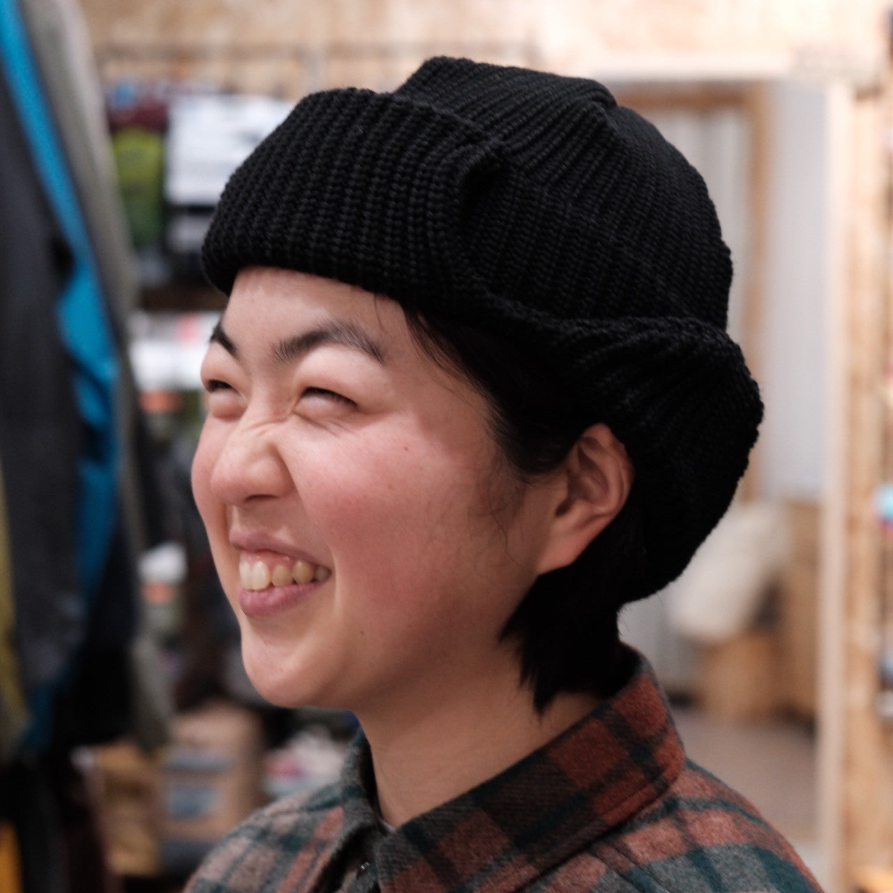 List Clump Watch(ウール糸のフライトキャップ)【halo commodity】