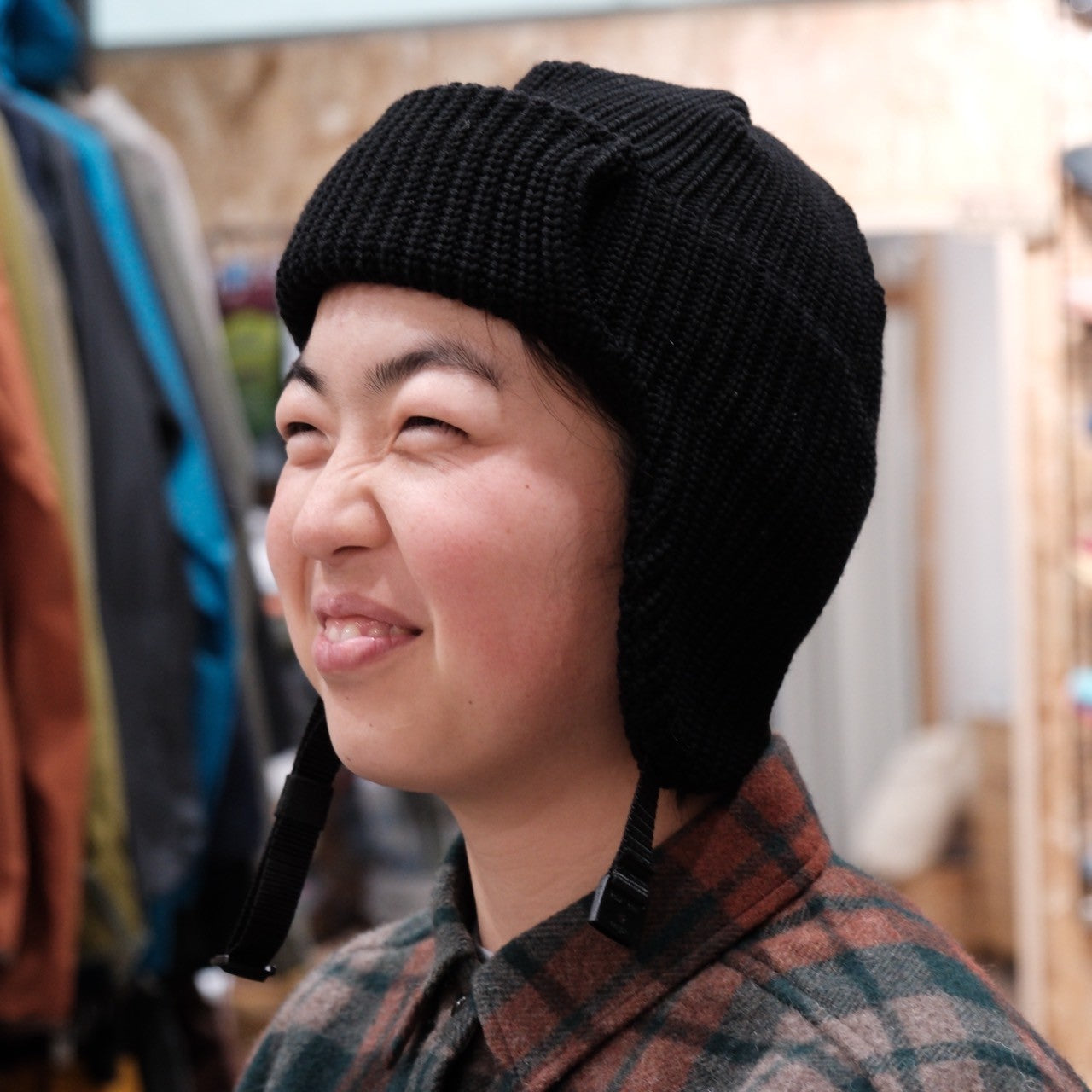 List Clump Watch(ウール糸のフライトキャップ)【halo commodity】