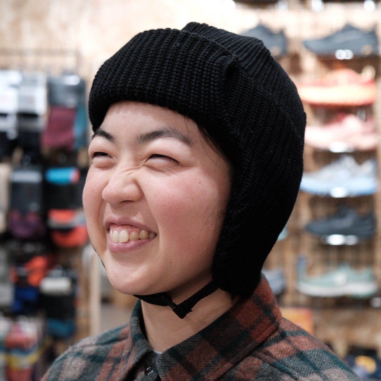 List Clump Watch(ウール糸のフライトキャップ)【halo commodity】