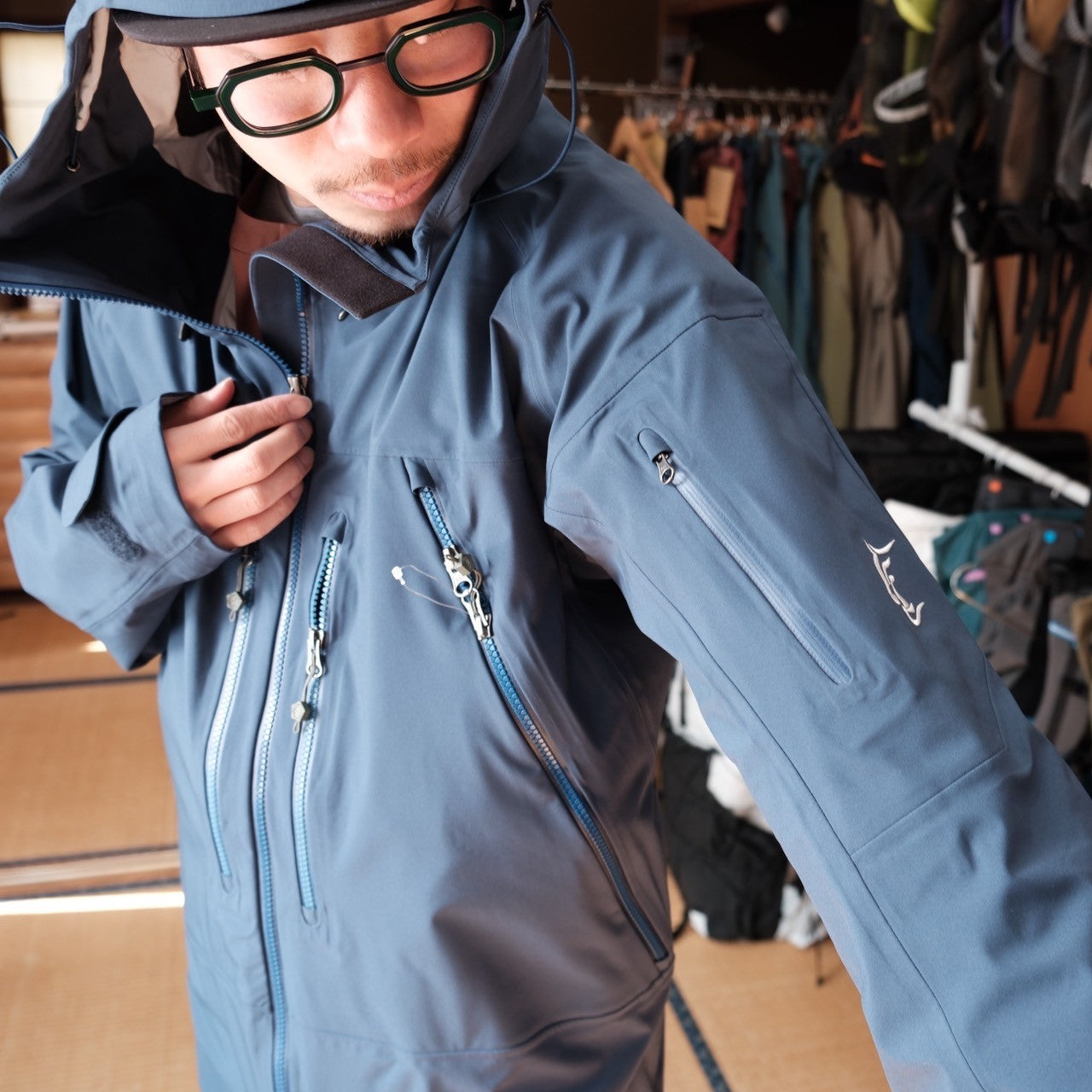 TB Jacket Men's(ハードシェル/通気性/高強度)【Teton Bros】旧製品の為、30%OFF