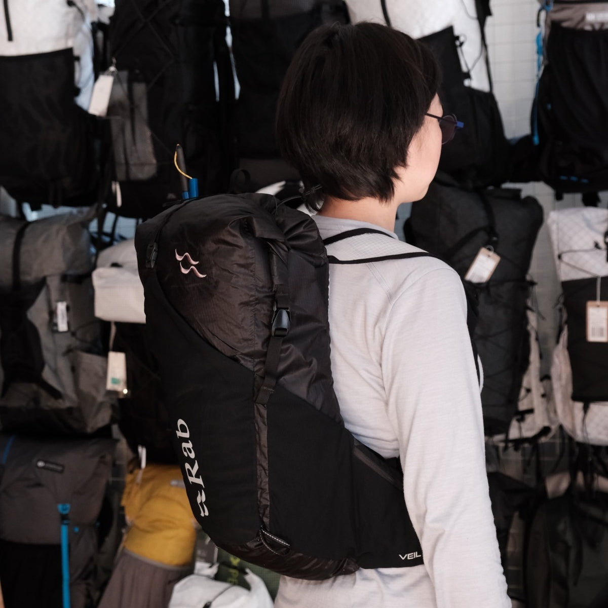Veil XP 20(ブレない・完全防水パックパック20L)【Rab】