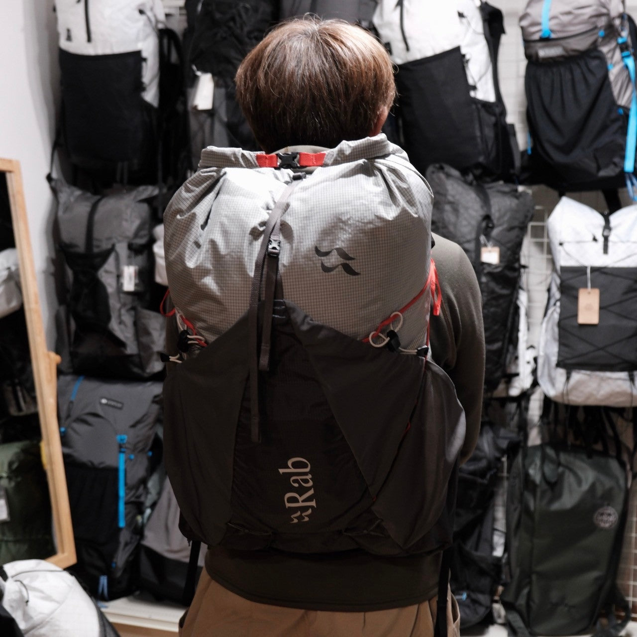 Muon 40(安定感バツグンの軽量ザック)【Rab】